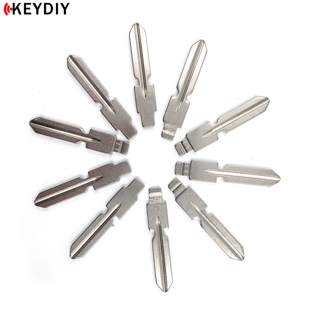 KEYDIY 10 шт./лот металлический пустой откидной ключ KD дистанционный 11 # Средний паз