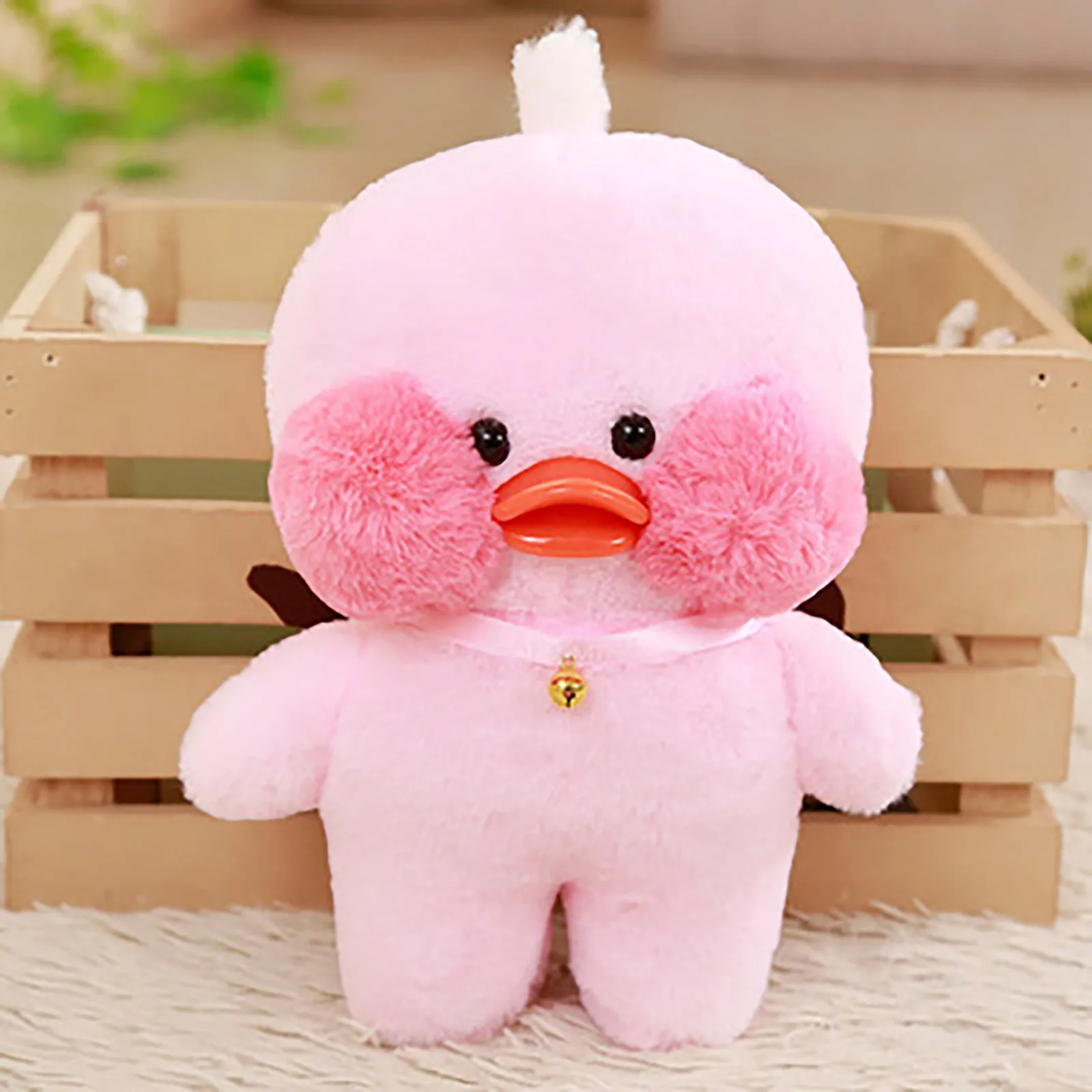 

30cm Korean Netred Wearing Hyaluronic Acid Little Duck Yellow Doll Ducks Lalafanfan Ducks Plush soft Toys Ducks Doll Birthday Gi