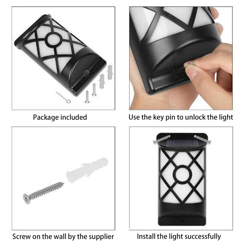 Солнечный датчик индукции настенный светильник светодиодный ночник