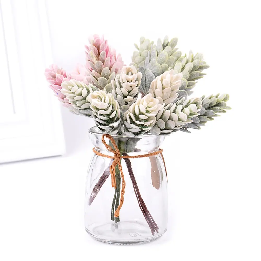 

2021 New DIY Artificial Flowers Wedding Bride Bouquet Shooting Prop Home Living Room PartyTable Decorations Garland Plants