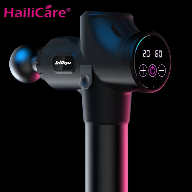 Массаж электромышечная стимуляция пистолет беспроводной Перезаряжаемый