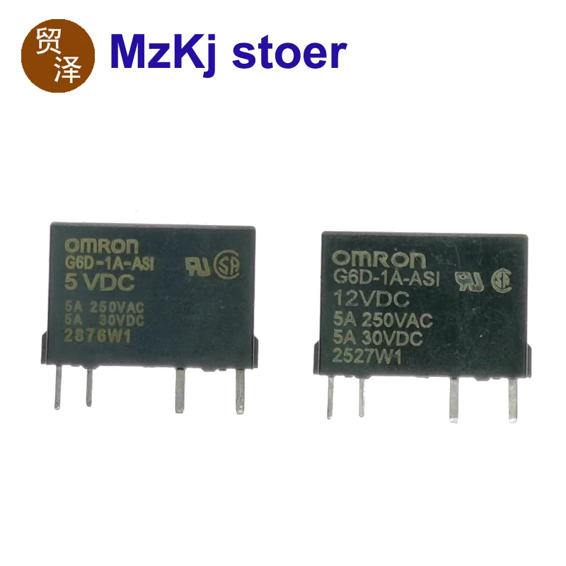 

20PCS G6D-1A-ASI 5V 12V 24V G6D-1A-ASI-24VDC 5VDC 12VDC 24VDC G6D-1A-ASI-12VDC