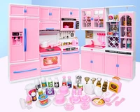 simulation kitchen play toys suit children cooking wine girl cooking acousto optic 3 years old