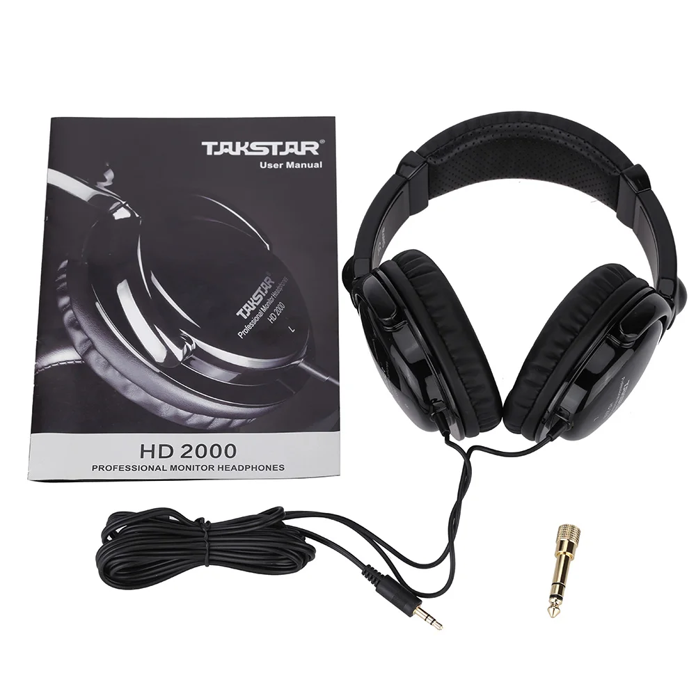 Проводные стерео наушники Takstar HD 2000 с динамическим монитором гарнитура для