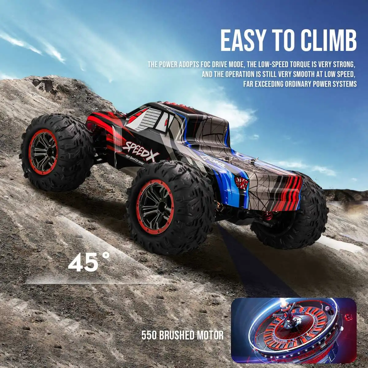 Eachine & FLYHAL X04 автомобиль PRO RC 1/10 52 км/ч скоростной дрейф масштаб автомобиля 4WD