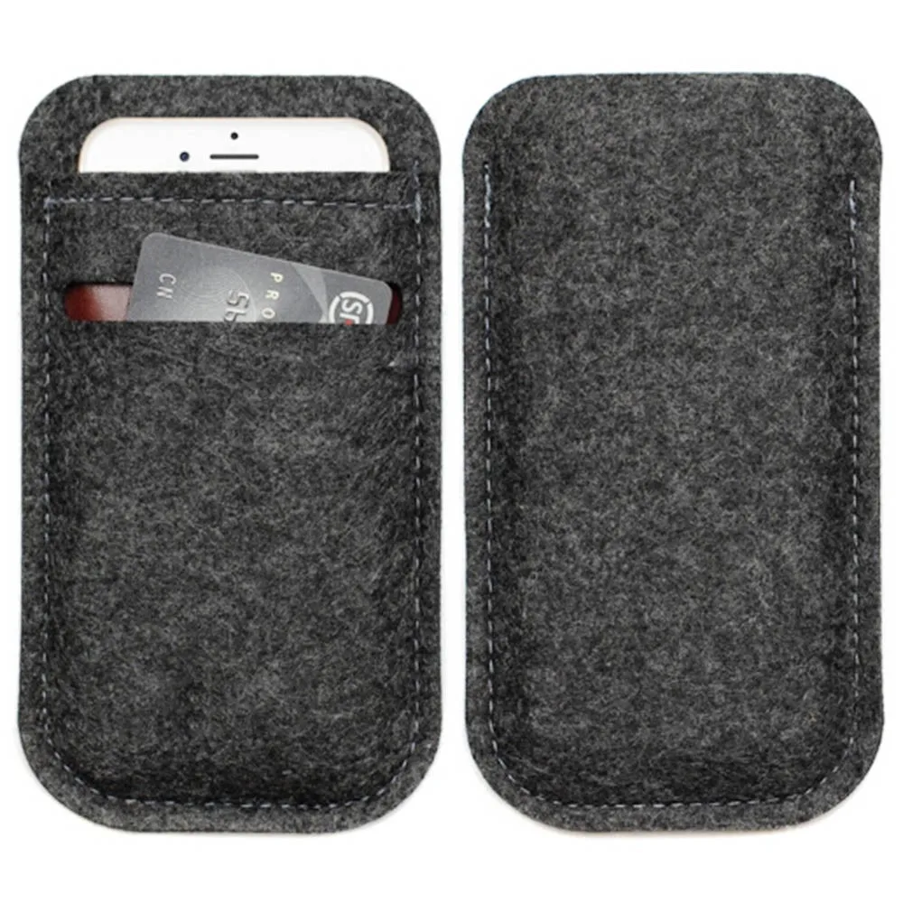 Универсальный шерстяной на ощупь чехол сумка для 4 7 5 дюймов мобильный телефон