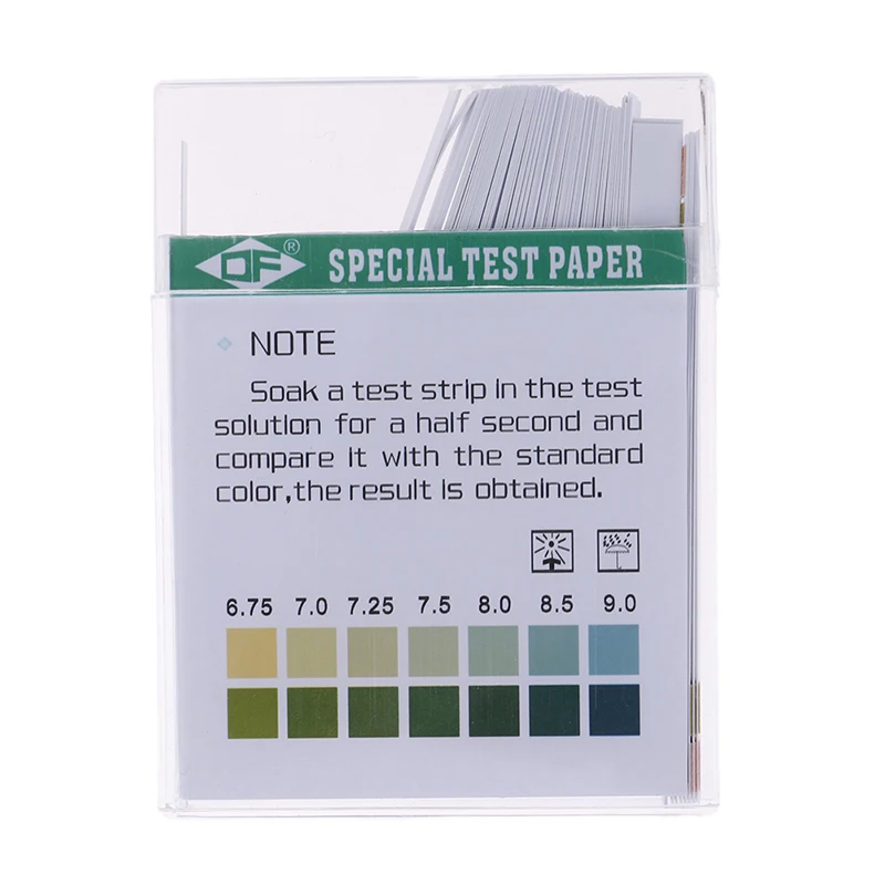 

100pcs PH Test Strips Litmus Paper PH4.5-9.0 Alkaline Acid Test Paper for Water Saliva Urine Testing PH Test Meter