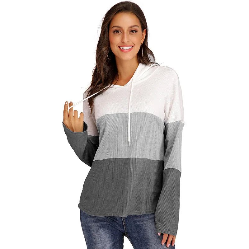 

European Style Mama Knit Hooded Sweater Autumn Spring Pullover Outwear Woman Sweater