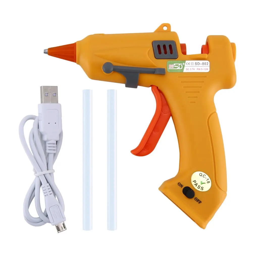SD SD-802 usb зарядка 5 В/1A термоплавкий Клеевой пистолет для DIY ручной работы ремонтные