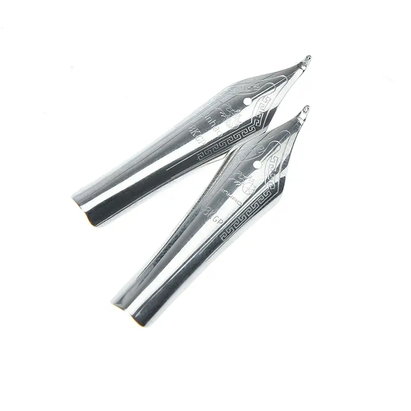 

1pc 750 159 silver fountain pen curved tip diy for jinhao