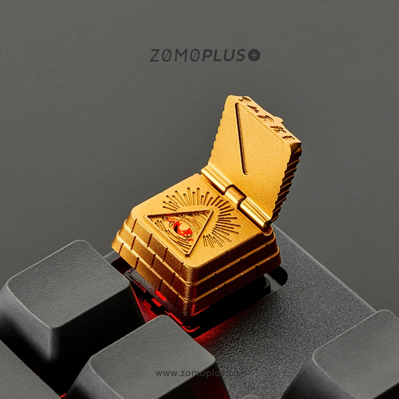 Key cap mechanical keyboard keycap personality design Pharaoh Modeling theme Cherry MX axis aluminum alloy keycaps M16 | Компьютеры и