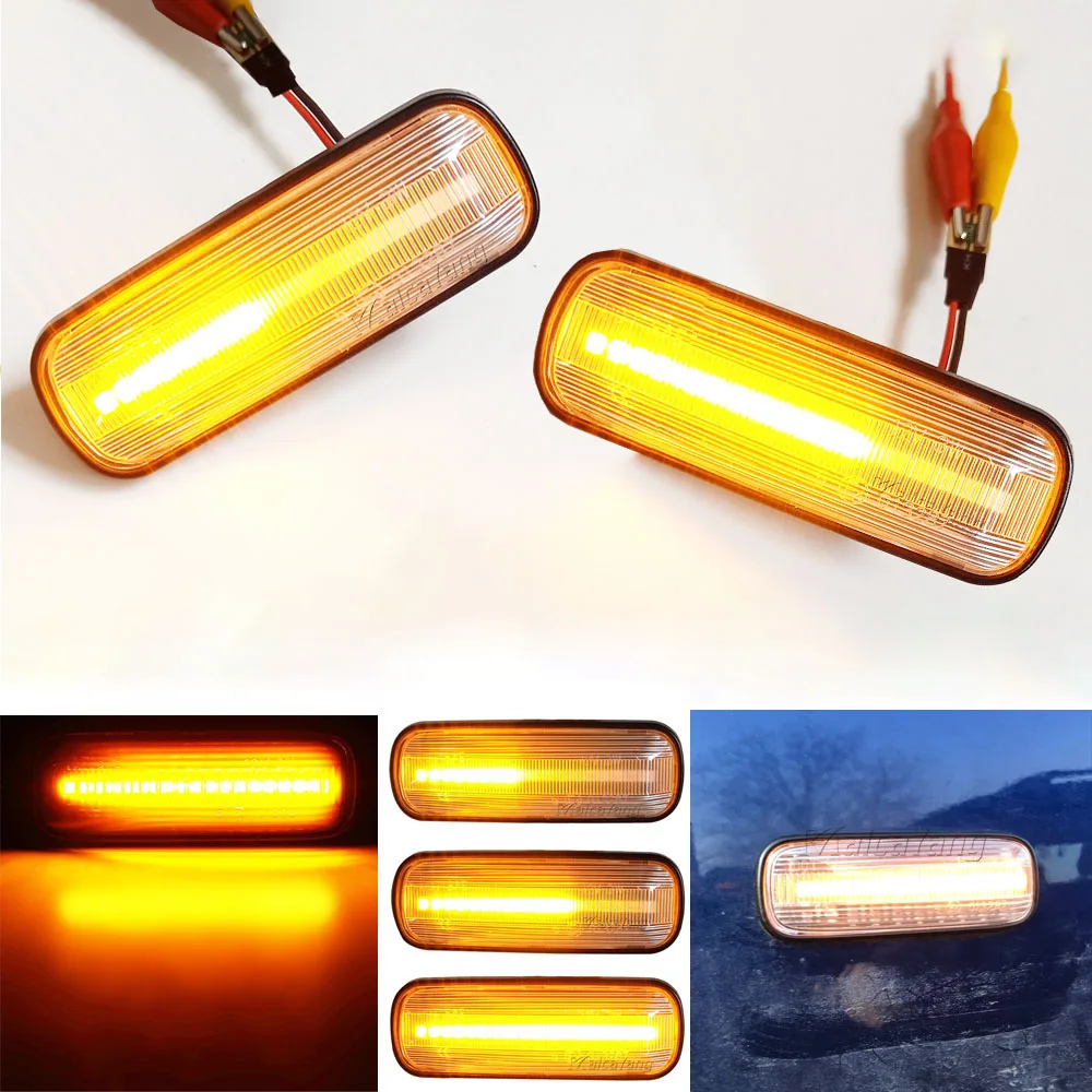 

Repeater Lamp Flowing LED Side Marker Light Dynamic Turn Signal Light For Honda Civic 1995-1999 Ballade Hatchback Sedan CRV