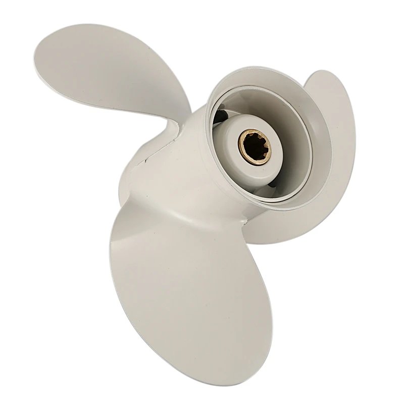 

9 1/4 X 9-J New Aluminum Alloy 3 Blade Outboard Propeller for Yamaha 9.9-15Hp