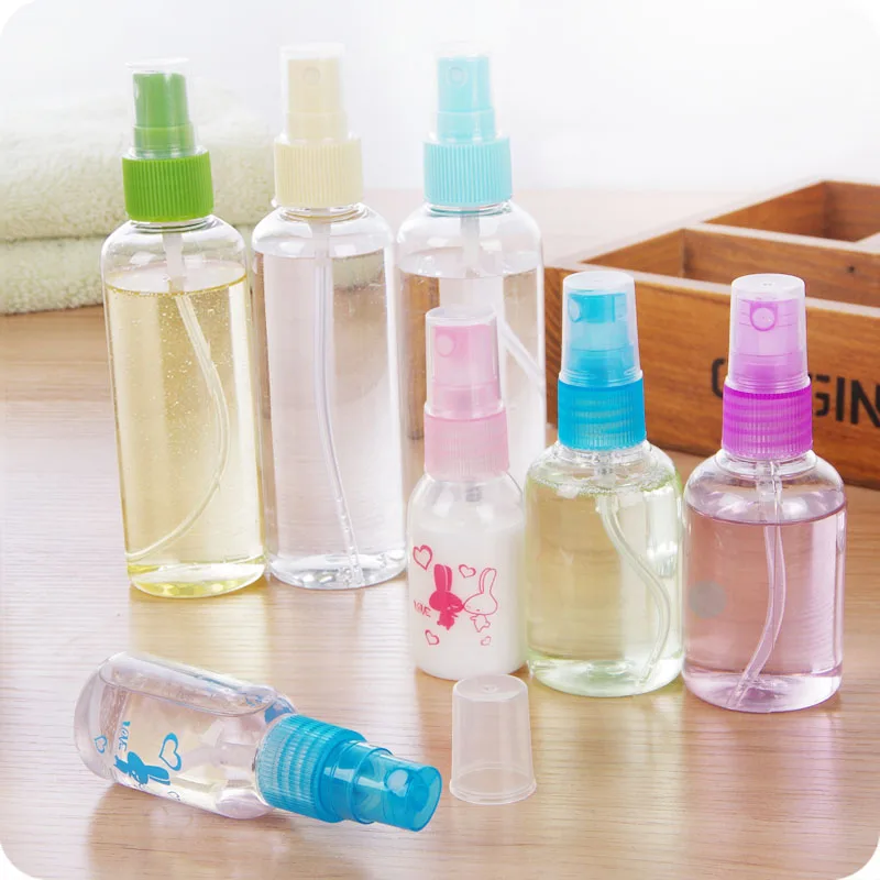 3 шт. прозрачные флаконы распылители для косметики|storage bottle|transparent cansbottle storage |
