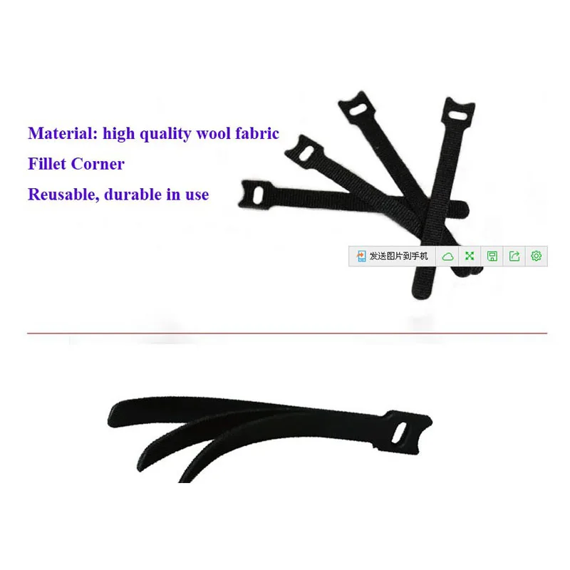 60pcs 150*12mm Magic Nylon Reusable Cable Ties with Eyelet Holes back to cable tie nylon strap hook loop Tape wrap | Обустройство