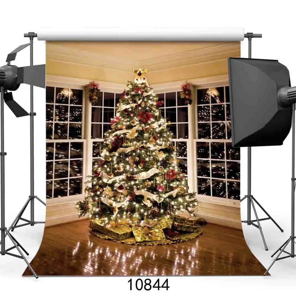 

SHENGYONGBAO Vinyl Custom Photography Backdrops Prop Christmas day Theme Photo Studio Background LK-205
