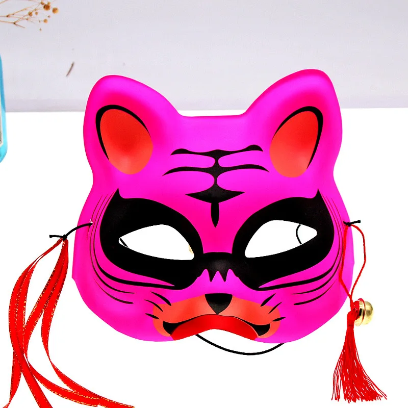 2022 новые тигровые Маски Аниме косплей мультфильм тигр полулицевая маска
