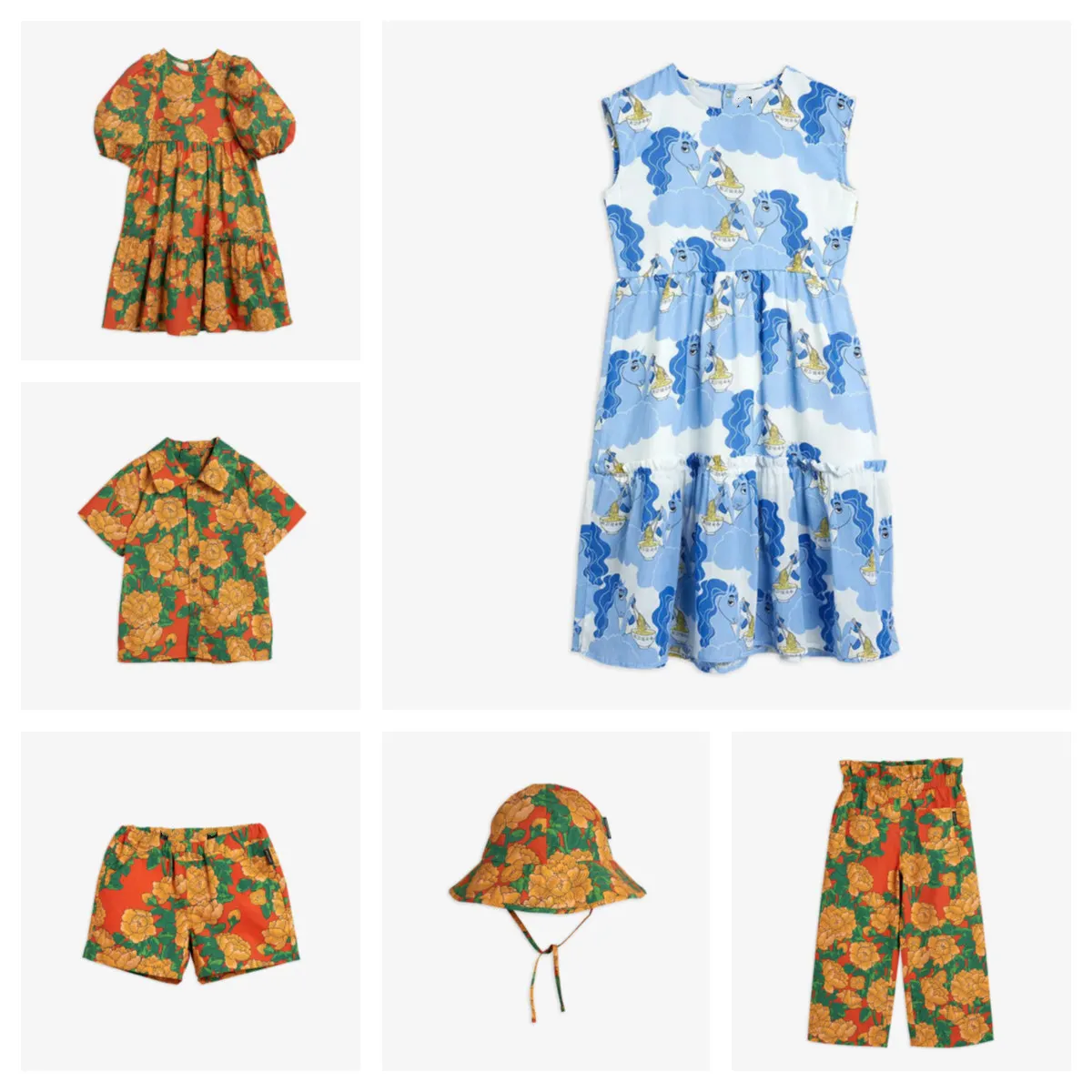 

MR 2021 spring and summer new cotton peony lotus leaf suit