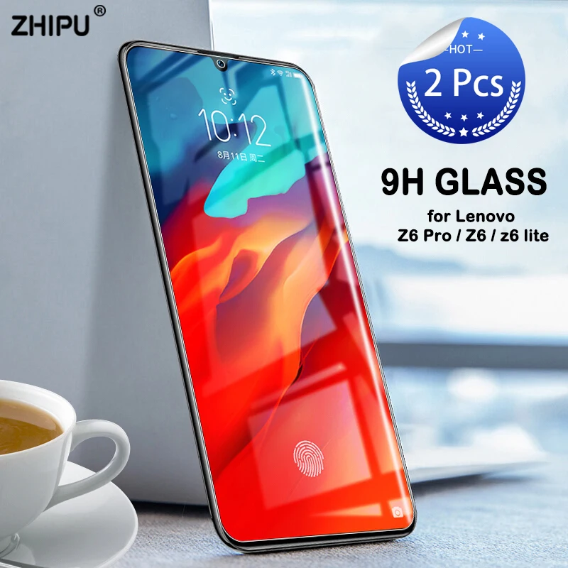 2 шт закаленное стекло для Lenovo Z6 Pro / Lite защита экрана 2.5D 9H защитная пленка |
