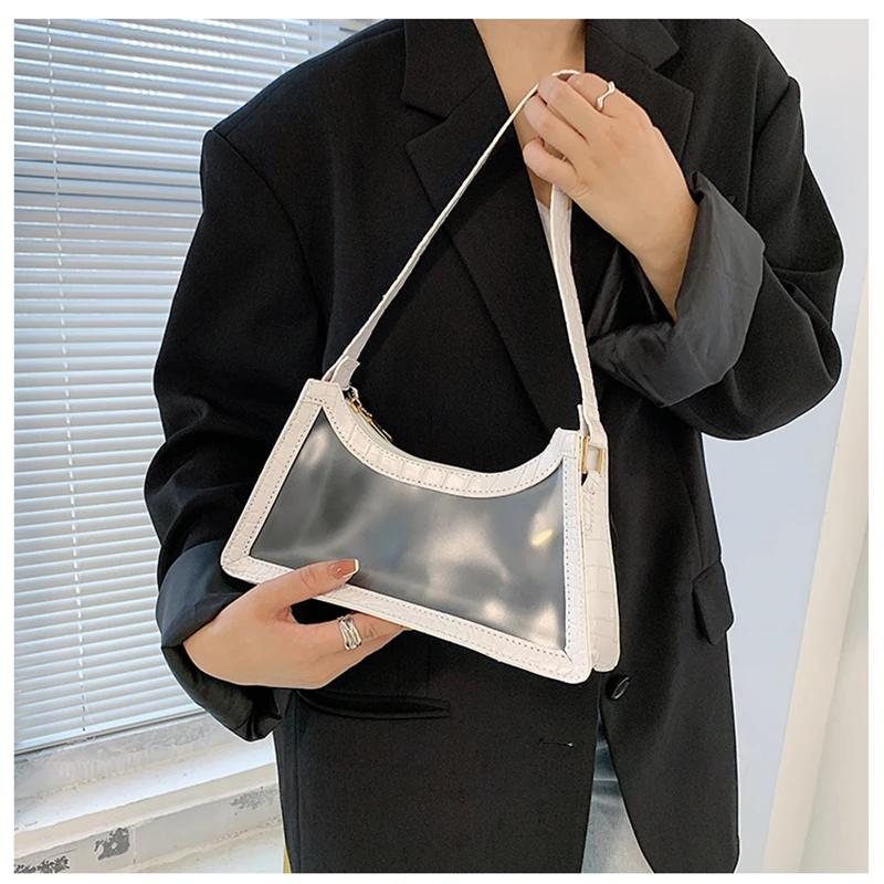 

Женская Сумка через плечо, прозрачная железная акриловая Сумочка популярных цветов в стиле ретро, Женская Повседневная модная Сумка через ...