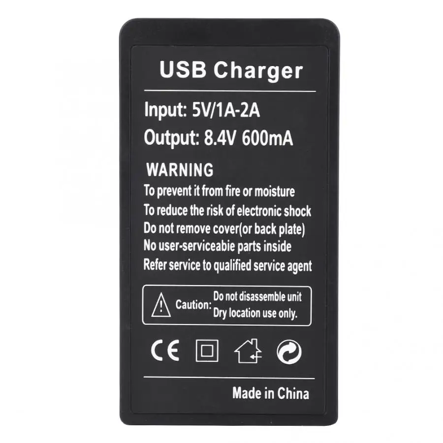 Новый LP E8 Micro USB Мощность Вход одной зарядки Камера Батарея Зарядное устройство