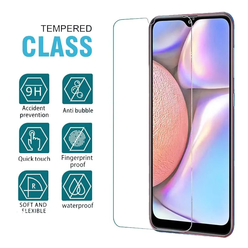 Закаленное стекло для Samsung A10s защитное 9H HD пленка 6 2 дюйма|Защитные стёкла и