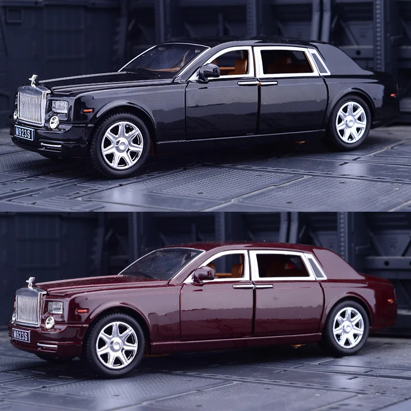 

Лидер продаж, модель автомобиля из металлического сплава 1:24 Rolls Royce Phantom, детские игрушки, подарки, украшение для автомобиля, бизнеса, седана