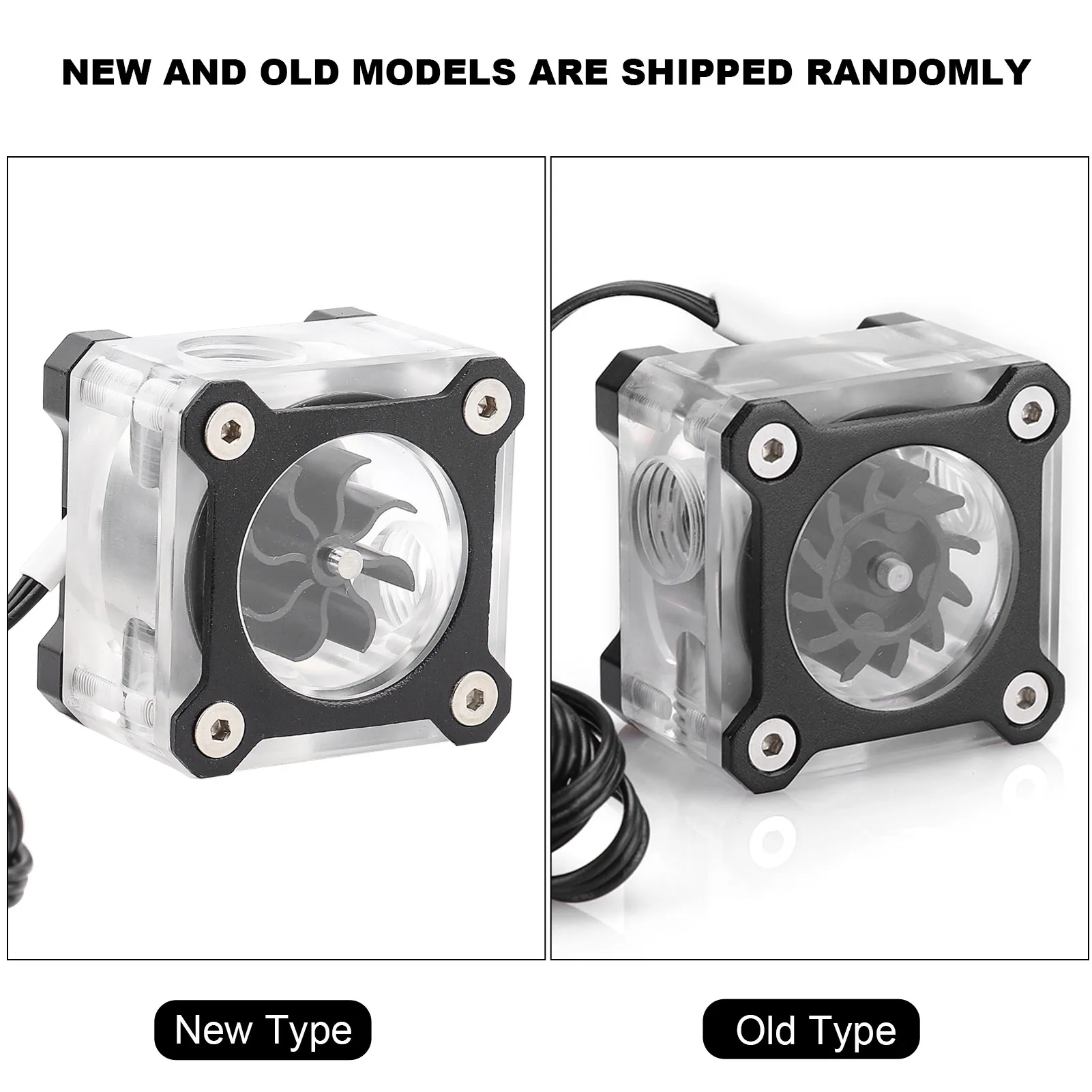 ПК водяное охлаждение индикатор расхода G1/4 внутренняя резьба цветная (RGB) потока