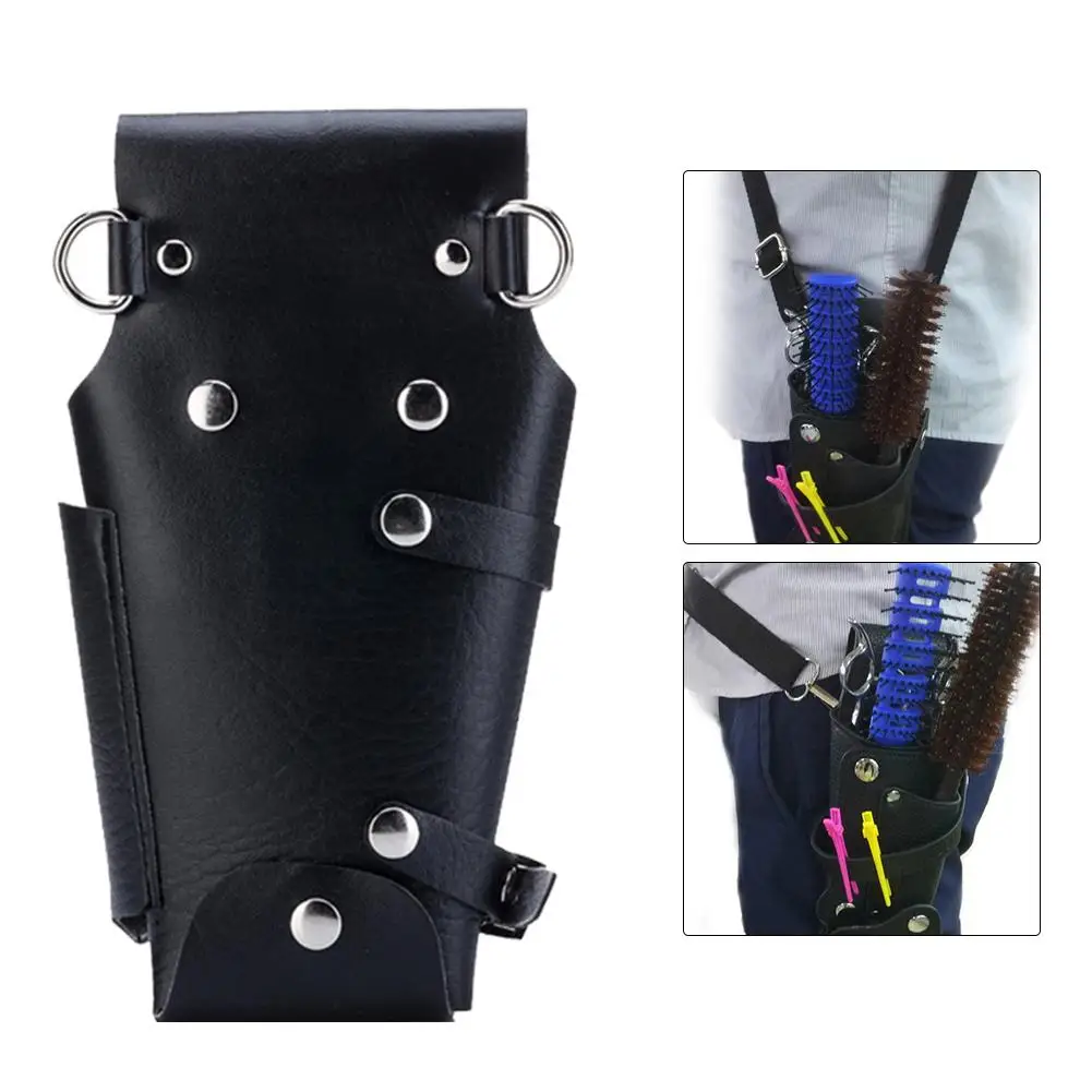 Профессиональные парикмахерские ножницы расческа сумка кожаные инструменты для