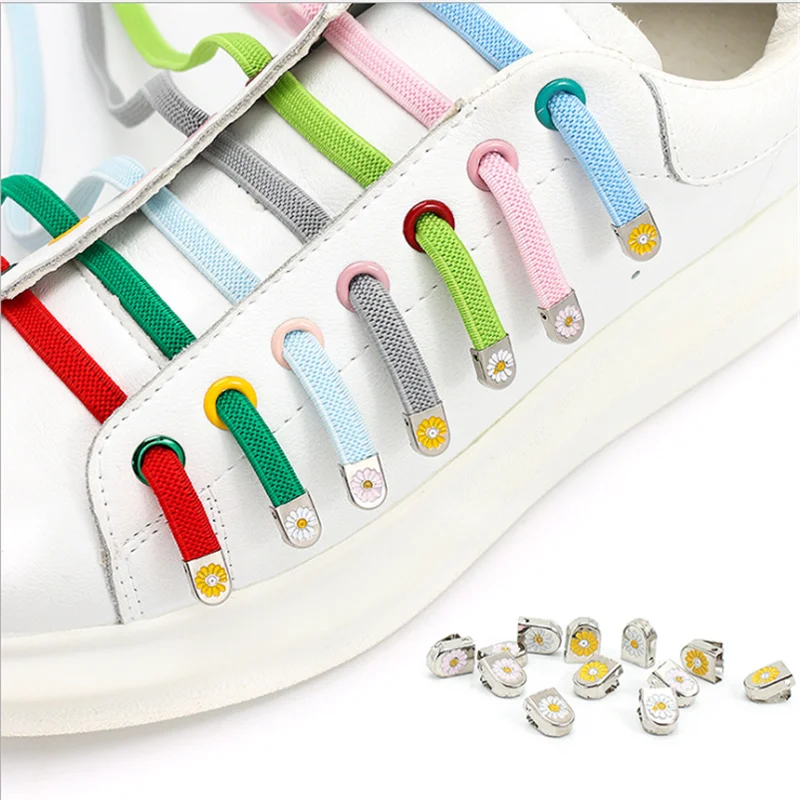 

Elastic Locking Shoelace Candy color No Tie Shoe laces Sneakers Quick Safety Flats Shoelace Kids and Adult Unisex Lazy laces