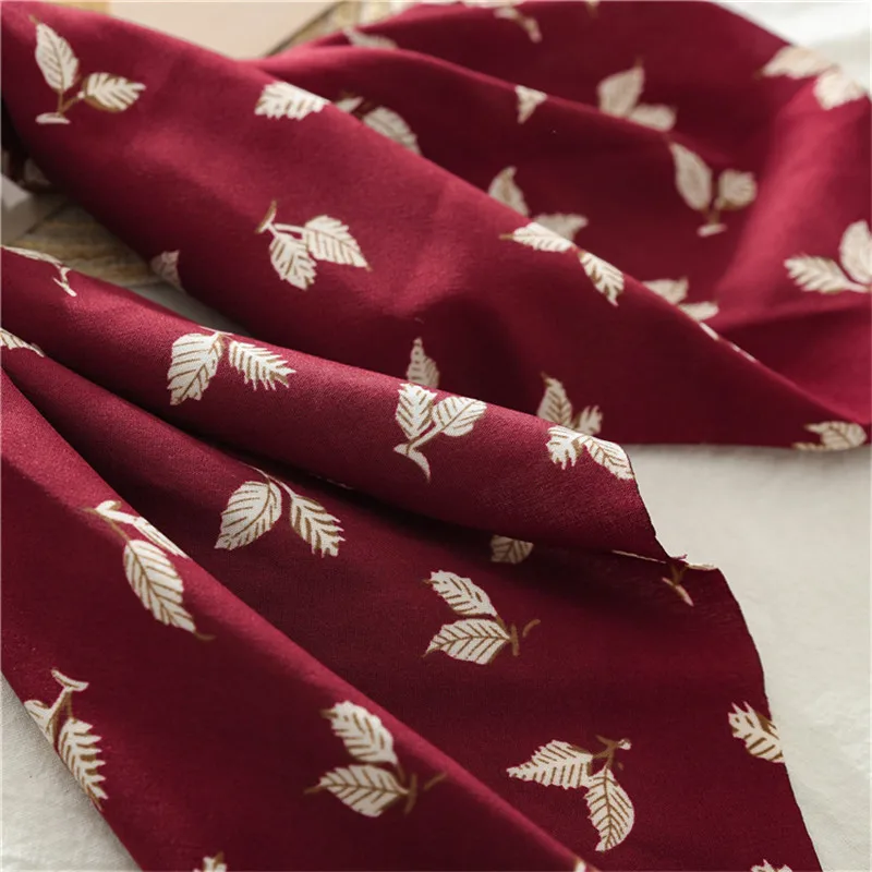 Floral Print Scrunchies for Women - Elastic Hair Bands with Streamers Bow Hair Scarf - Hair Rope Ties - Fashion Hair Accessories by MINHIN image 5