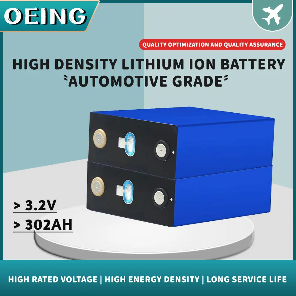 

2021 3.2V 300AH BRAND NEW 48V Lifepo4 300AH battery 300AH Grade A 12V 24V Rechargeable Battery Pack EU US Tax Free With Busbars
