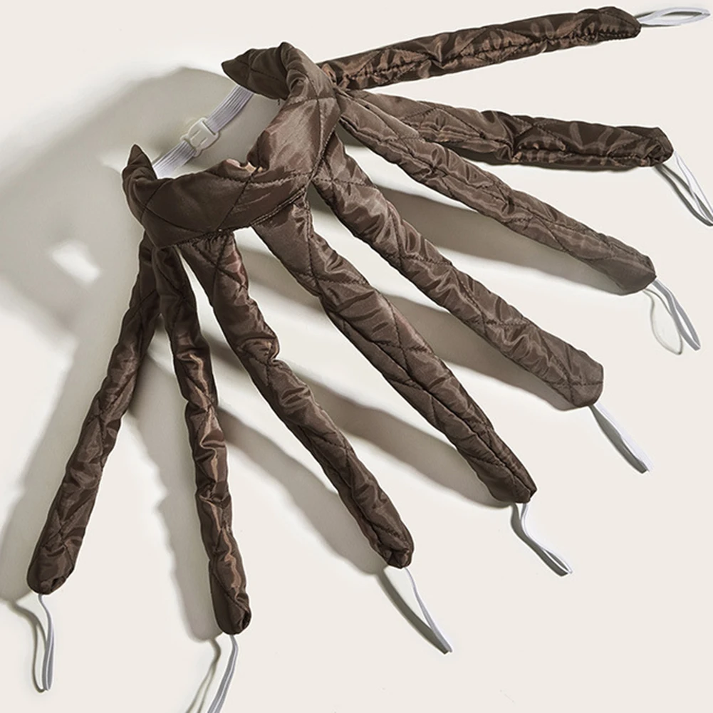 8 когтей без нагрева кудри стержень оголовье тепла бигуди ленты для волос