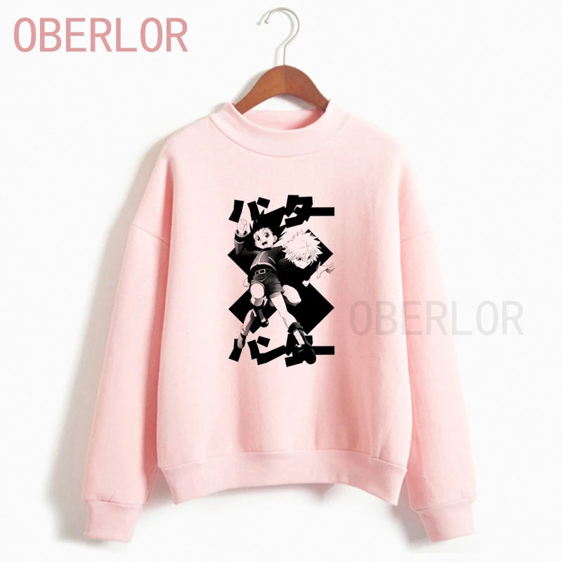

Gon And Killua Black Anime Autumn O-Neck Casual Hoodies Fashion Funny Print Sweatshirt Homme Unisex Clothes 2020 Top Pullover
