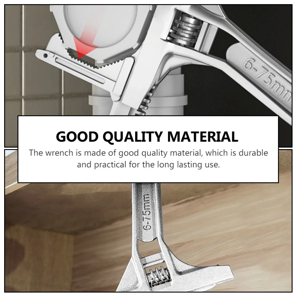 

1 Set Multifunctional Bathroom Accessory Wrench Sink Pipe Repair Tool