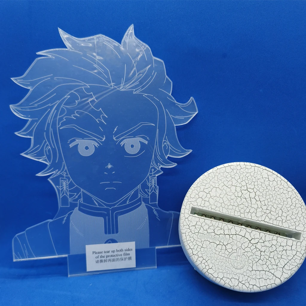 Лист лампы атака на Титанов ночсветильник из аниме акриловая доска только для