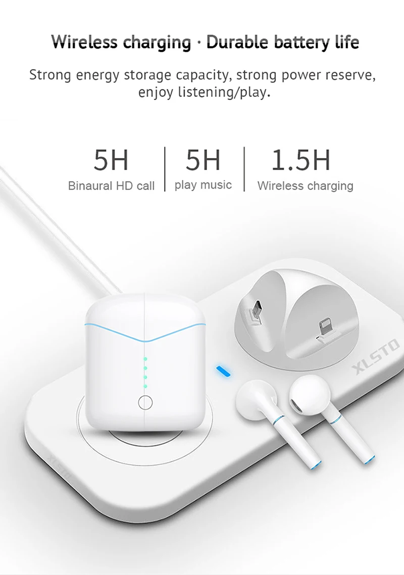 Горячие P20 TWS беспроводные наушники Bluetooth 5,0 стерео мини наушники сенсорное управление Беспроводная зарядка водонепроницаемые наушники для телефона
