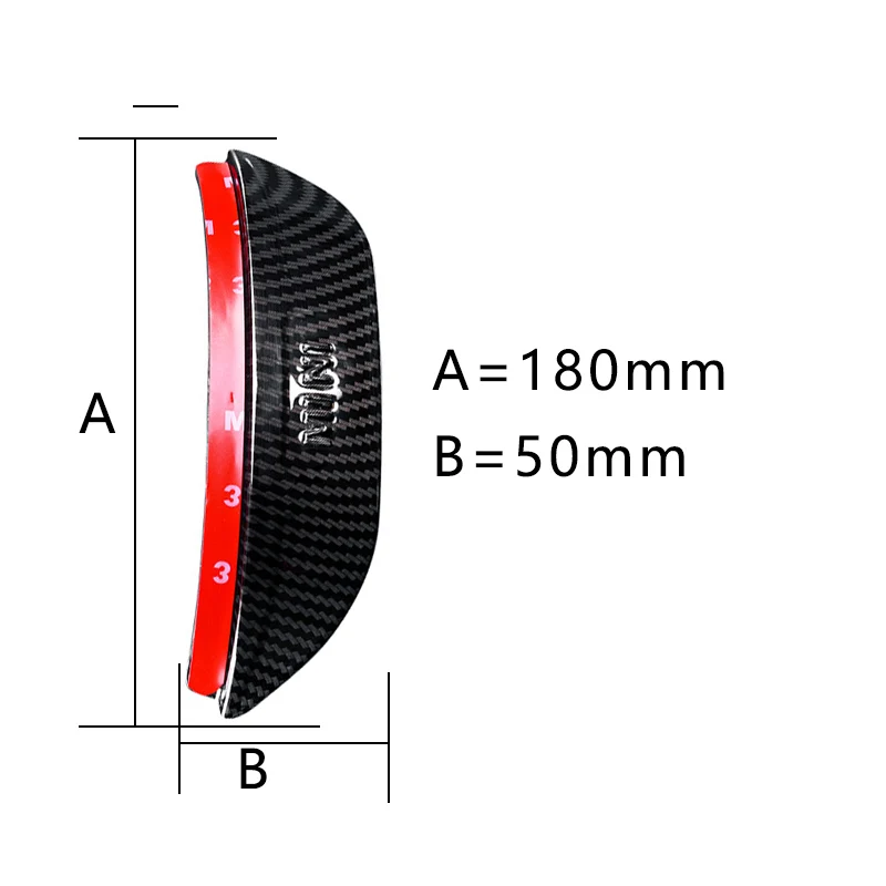 

Car rearview mirror rain cover For BMW MINI COOPERS ONE JCW F54 F55 F56 F60 car clubman countyman car exterior Accessories