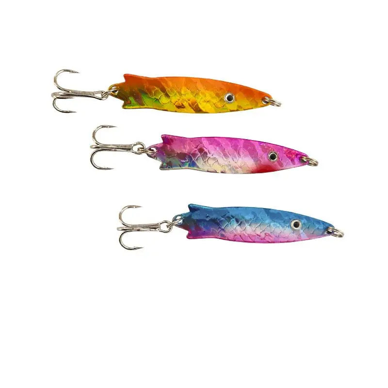 

High Freshwater VIB Artificial Bait Curved Metal Jigging Spoon 7g/5.8CM Fishing Jig Lures Super Hard Lead Fish Fishing Lures