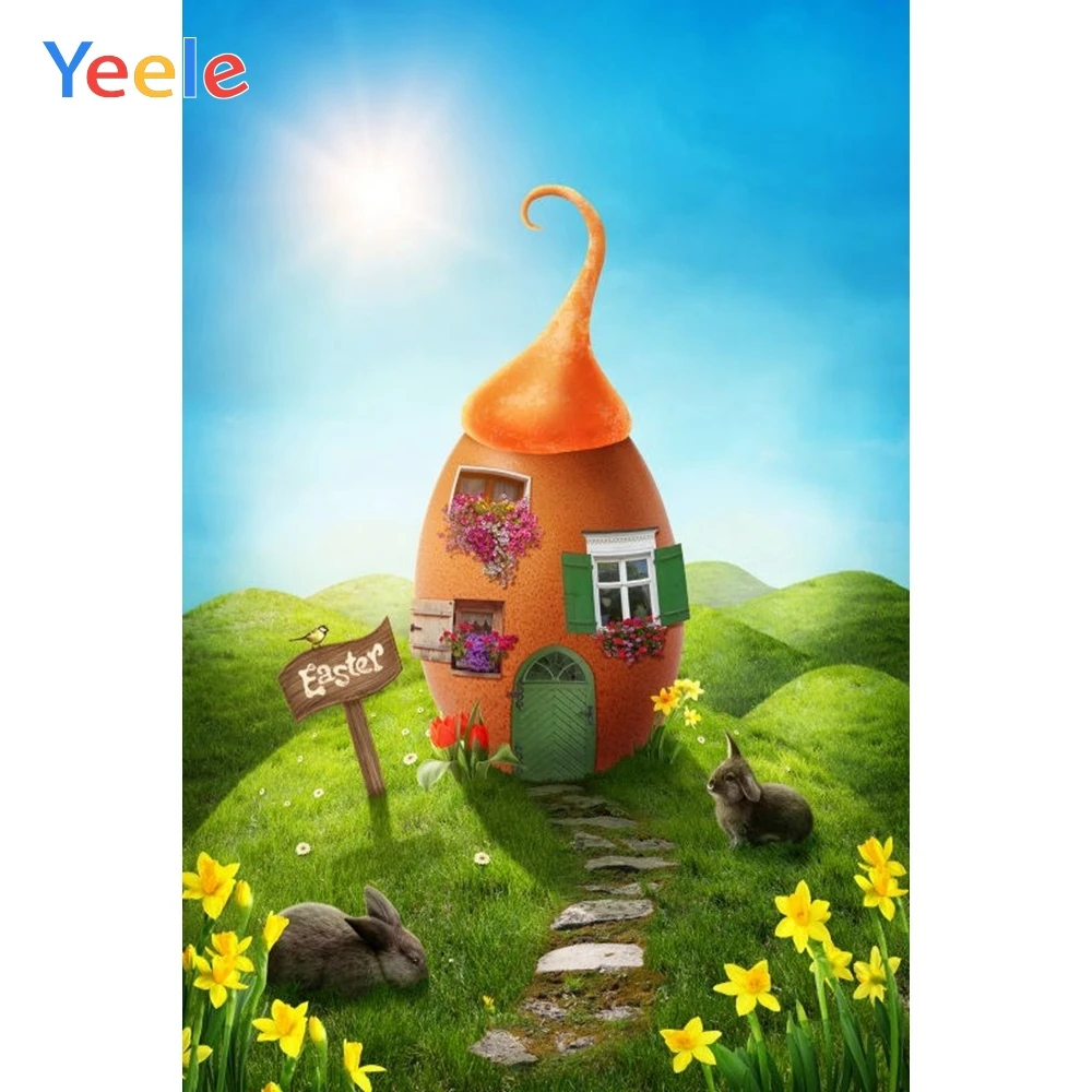 Виниловый фон для студийной фотосъемки новорожденных с изображением весеннего