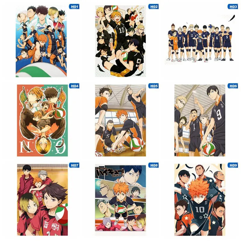 Diy Цифровая краска ing волейбол мальчик цифровая Haikyuu Япония стиль мультфильм