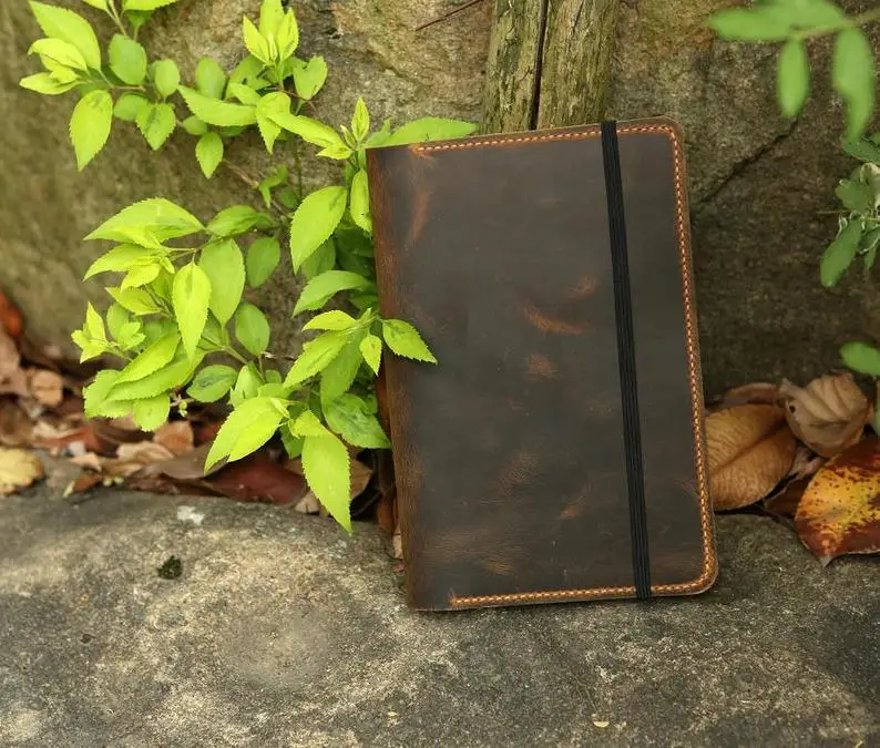 Кожаный чехол для ноутбука Moleskine Classic notebook ретро кожаный Big Cahier Volant Journal