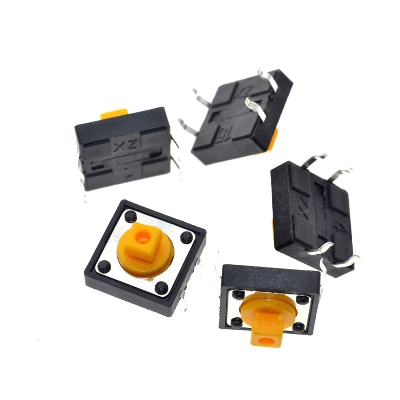 Тактильный кнопочный переключатель 25 шт мгновенного действия 12*12*7 3