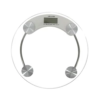 80 hot sale 5 150kg digital electronic glass bathroom round transparent weighing scale tool bathroom scales for bathroom