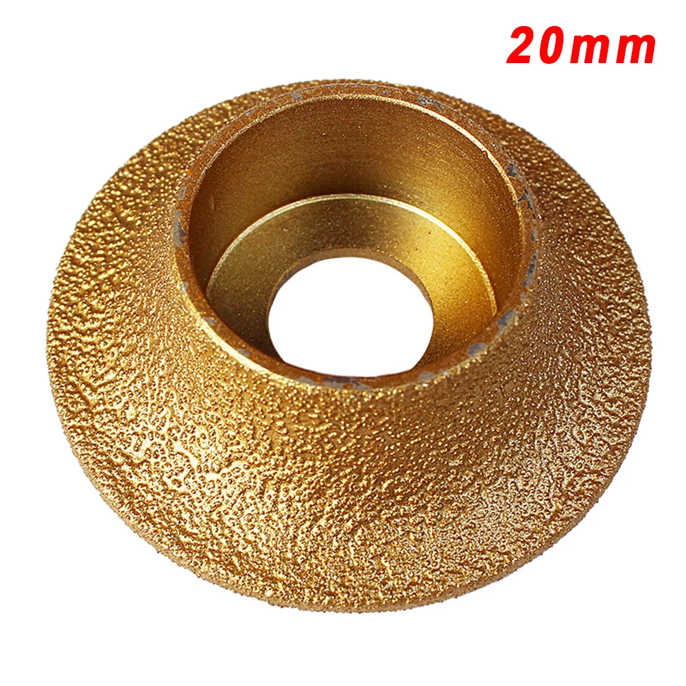 

1 Pc Grinding Wheel Diamond Disc Sanding Disc Gold Brazed 10/20mm For Stone Marble Polishing Angle Grinder Accessories