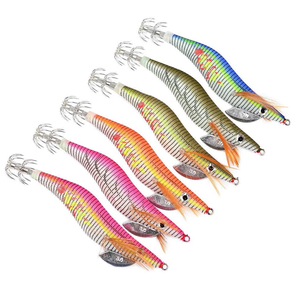 Светящиеся приманки для ловли креветок 1 шт. приманка рыбной пластиковая 12 см 14 г