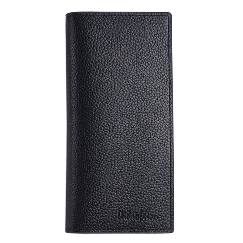 Однотонный Длинный кошелек для мужчин деловой клатч держатели кредитных карт из