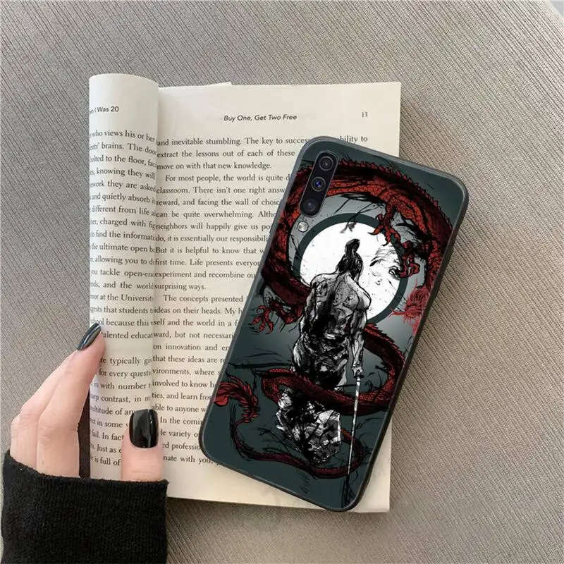 

Japan Samurai spirit Artistic aesthetics Phone Case For Samsung galaxy S9 10 20 A10 21 30 31 40 50 51 71 s note20 j 4 2018 plus