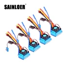 Регулятор скорости, 45A, 60A, 80A, 120A, пыленепроницаемый, бесколлекторный, для радиоуправляемого автомобиля на гусеничном ходу 1:10, 110, 112