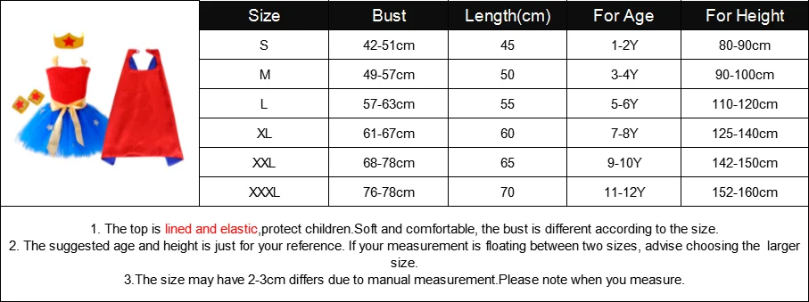 1 комплект Wonder Girl с юбкой-пачкой платье отважными супер девочек Super hero Hero